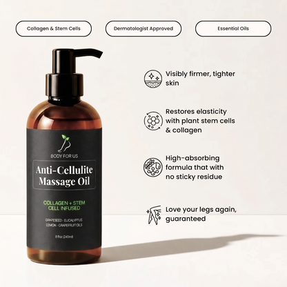 Body For Us Anti-Cellulite Massage Oil